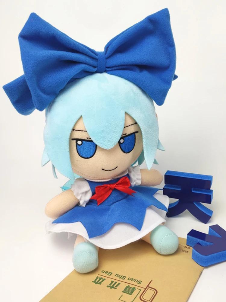 Touhou Ʈ Cirno   Ϻ ִϸ̼ ĸ  , ɾִ ǱԾ, ڽ ǰ ׼,  , 20cm